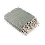 Oslo - Throw - Cotton - Green