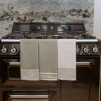 Mahdia - Tea Towel (X3) - Olive Green