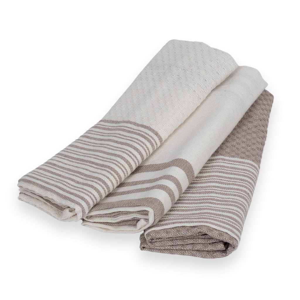 Mahdia - Torchon (X3) - Taupe