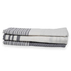 Mahdia - Tea towel (X3) - Medium Gray