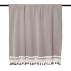 Ivan - Throw - Cotton - Taupe