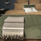 Ivan - Throw - Cotton - Taupe