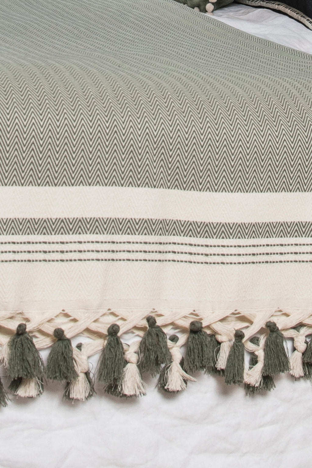 Ivan - Plaid - Coton - Vert Olive