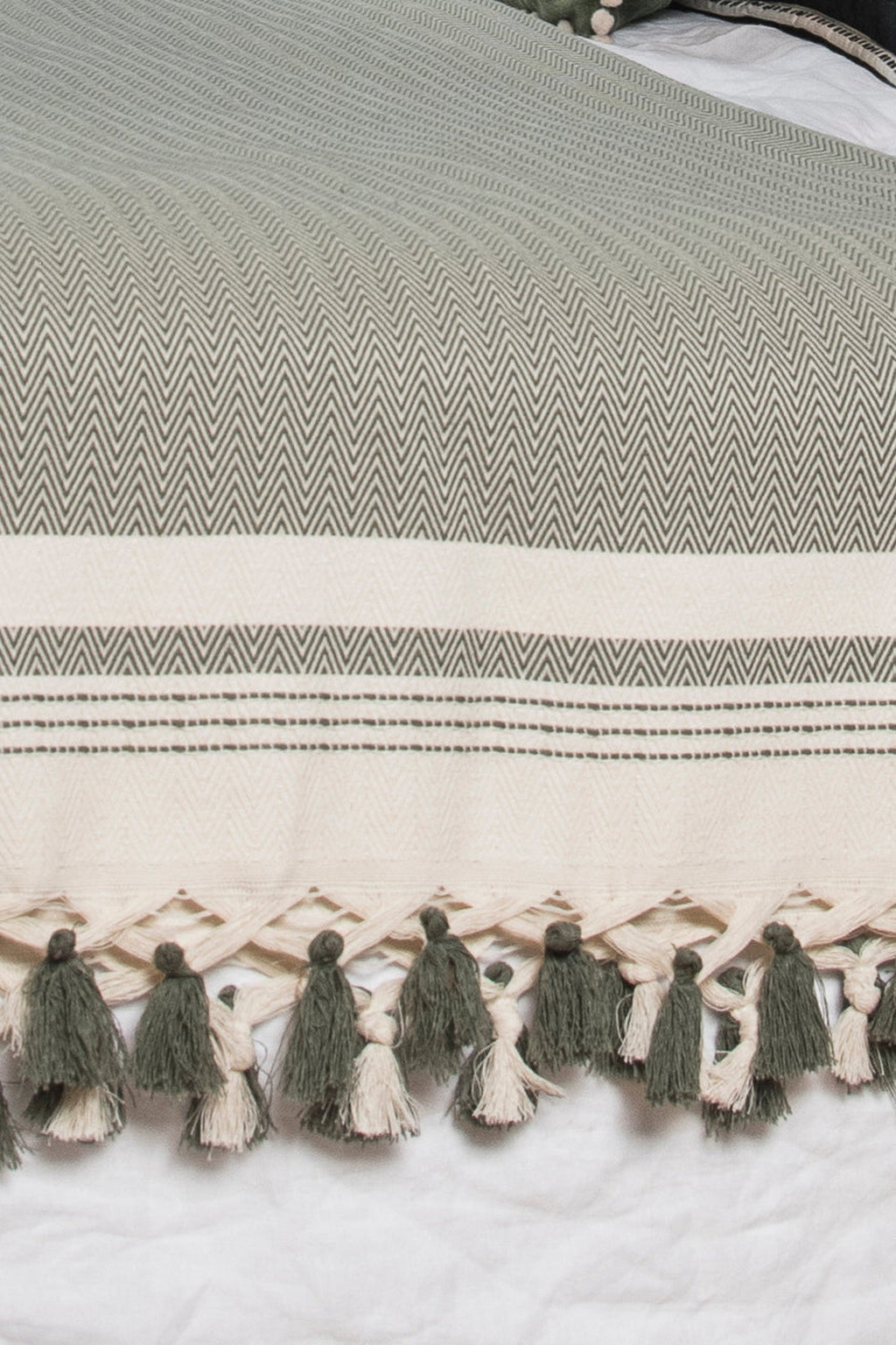 Ivan - Plaid - Coton - Vert Olive