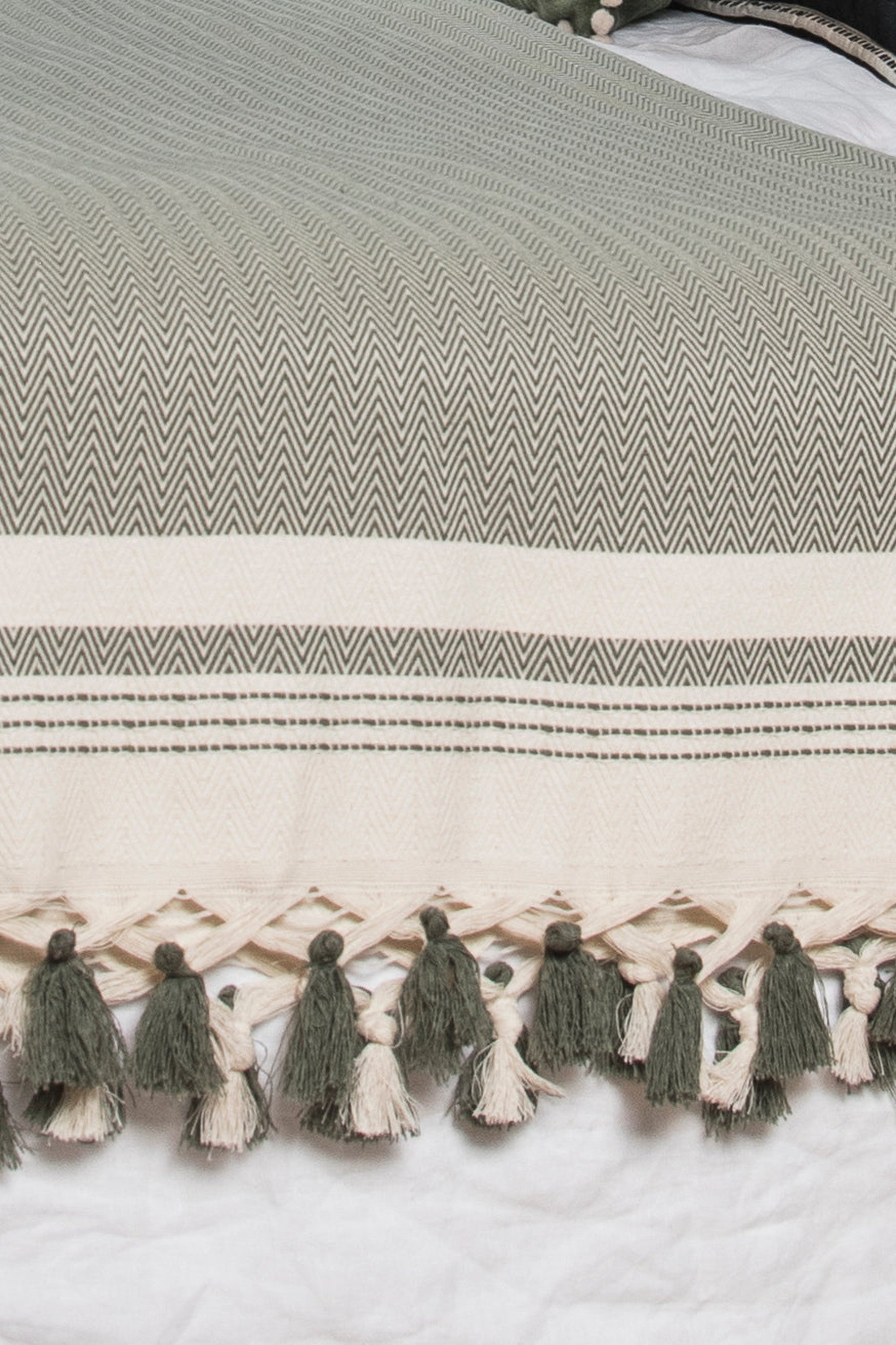 Ivan - Plaid - Coton - Vert Olive