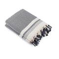 Ivan - Plaid - Coton - Gris Moyen