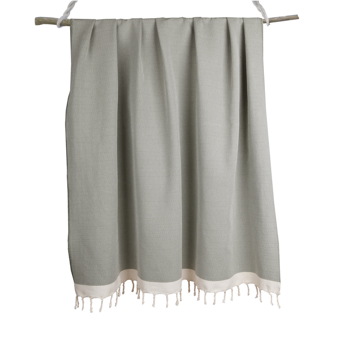 Courchevel - Throw - Cotton - Green