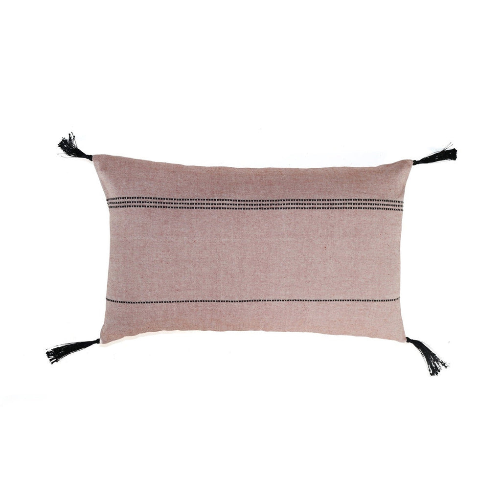 Cotton Cushion Cover 50X30 - Hana - Tomette Red