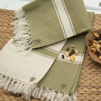Marsa - Paño De Cocina (X3) - Verde Tilo