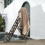 Hamptons - Fouta Xxl - Moka/Or