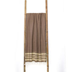 Hamptons - Fouta Xxl - Moka/Or