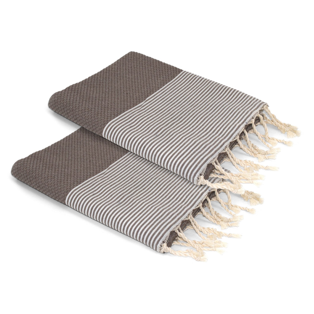 Ericeira - Set of 2 Foutas - Light Taupe