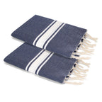 Malibu - Pack of 2 Foutas - Pearl Gray