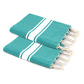 Malibu - Set of 2 Foutas - Turquoise Green