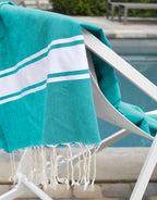 Malibu - Set of 2 Foutas - Turquoise Green