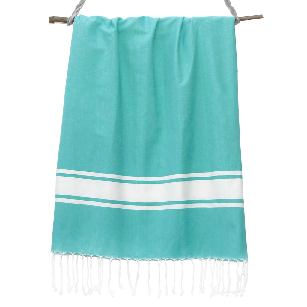 Malibu - Set of 2 Foutas - Turquoise Green