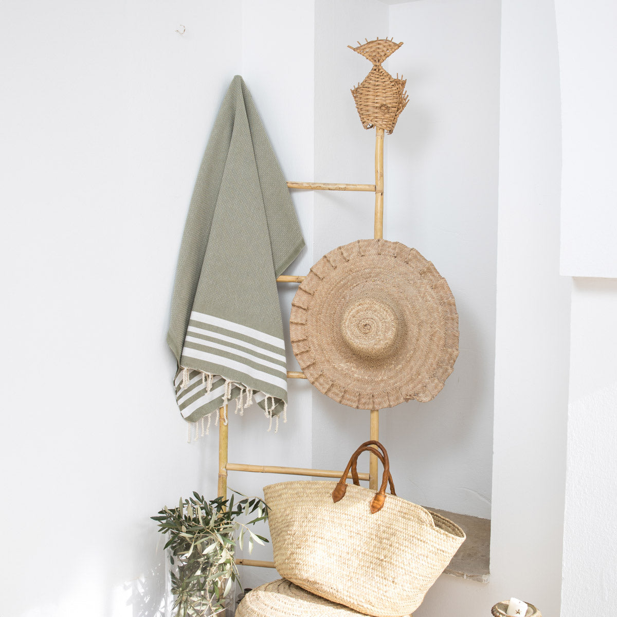 Newport - Fouta - Olive Green