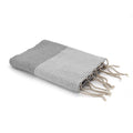 Ibiza - Honeycomb Fouta - Pearl Gray