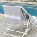 St Tropez - Fouta - Gris Perla