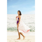 St Tropez - Fouta Blanche - Blanc/Rouge