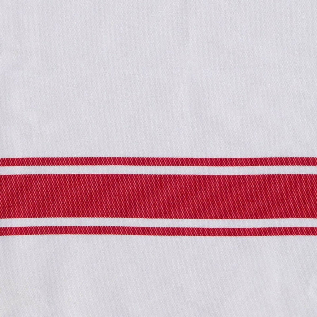 St Tropez - Fouta Blanche - Blanc/Rouge
