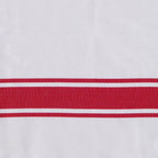 St Tropez - Fouta Blanche - Blanc/Rouge