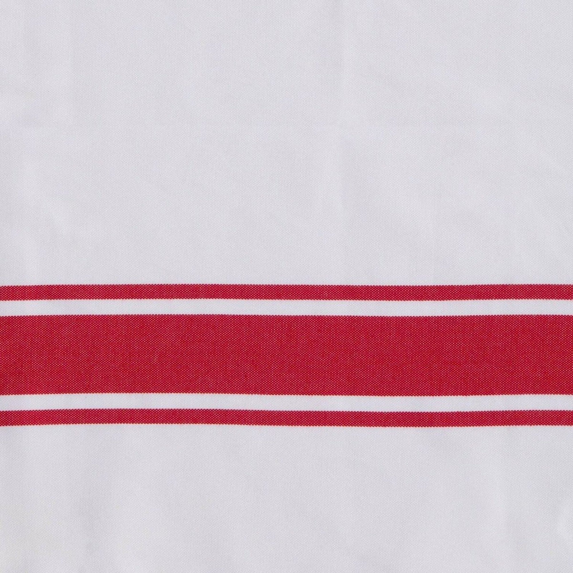 St Tropez - Fouta Blanche - Blanc/Rouge
