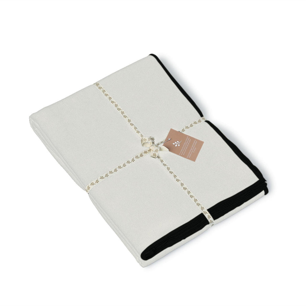 Ernest - Chemin De Table - Blanc/Noir