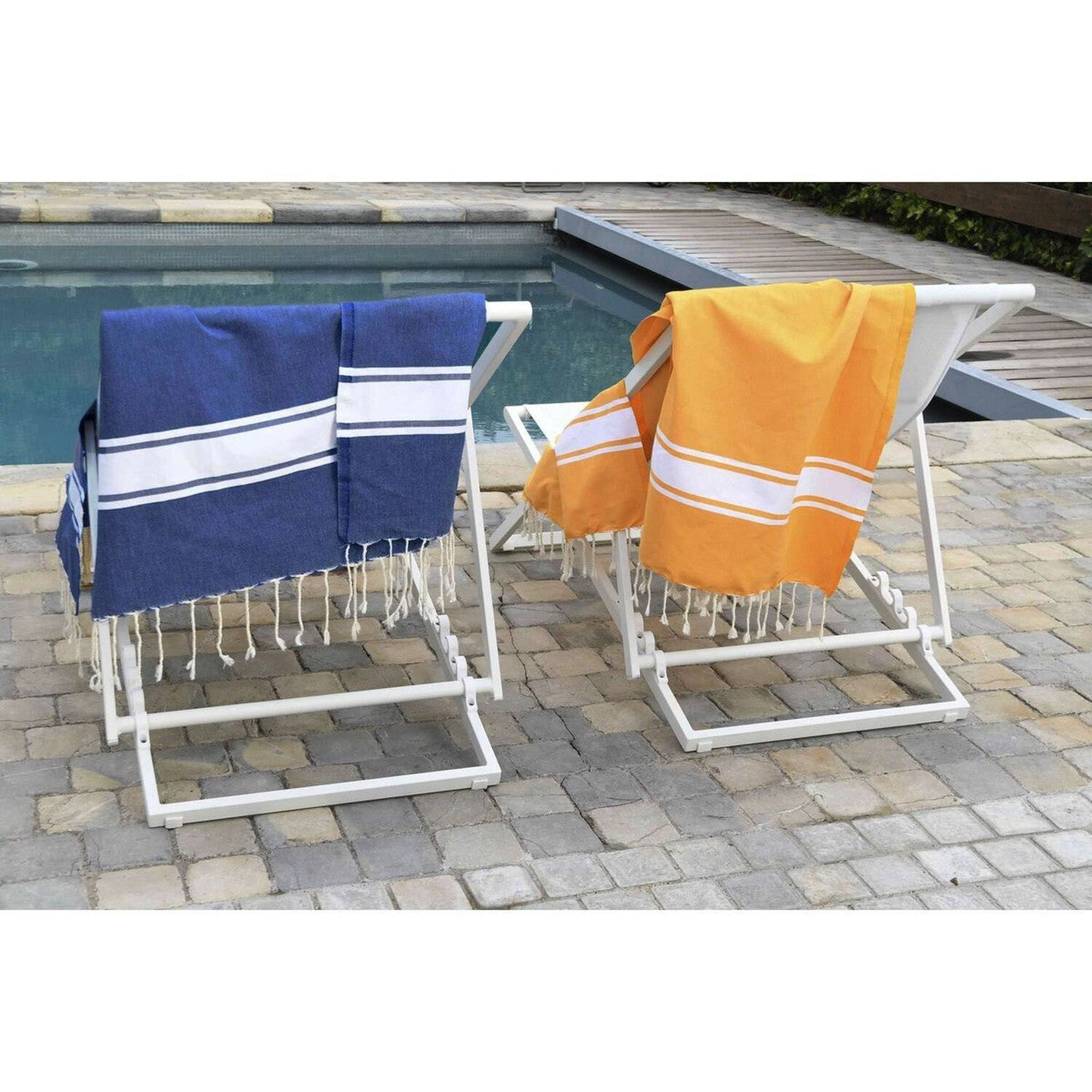 St Tropez - Fouta - Azul Griego