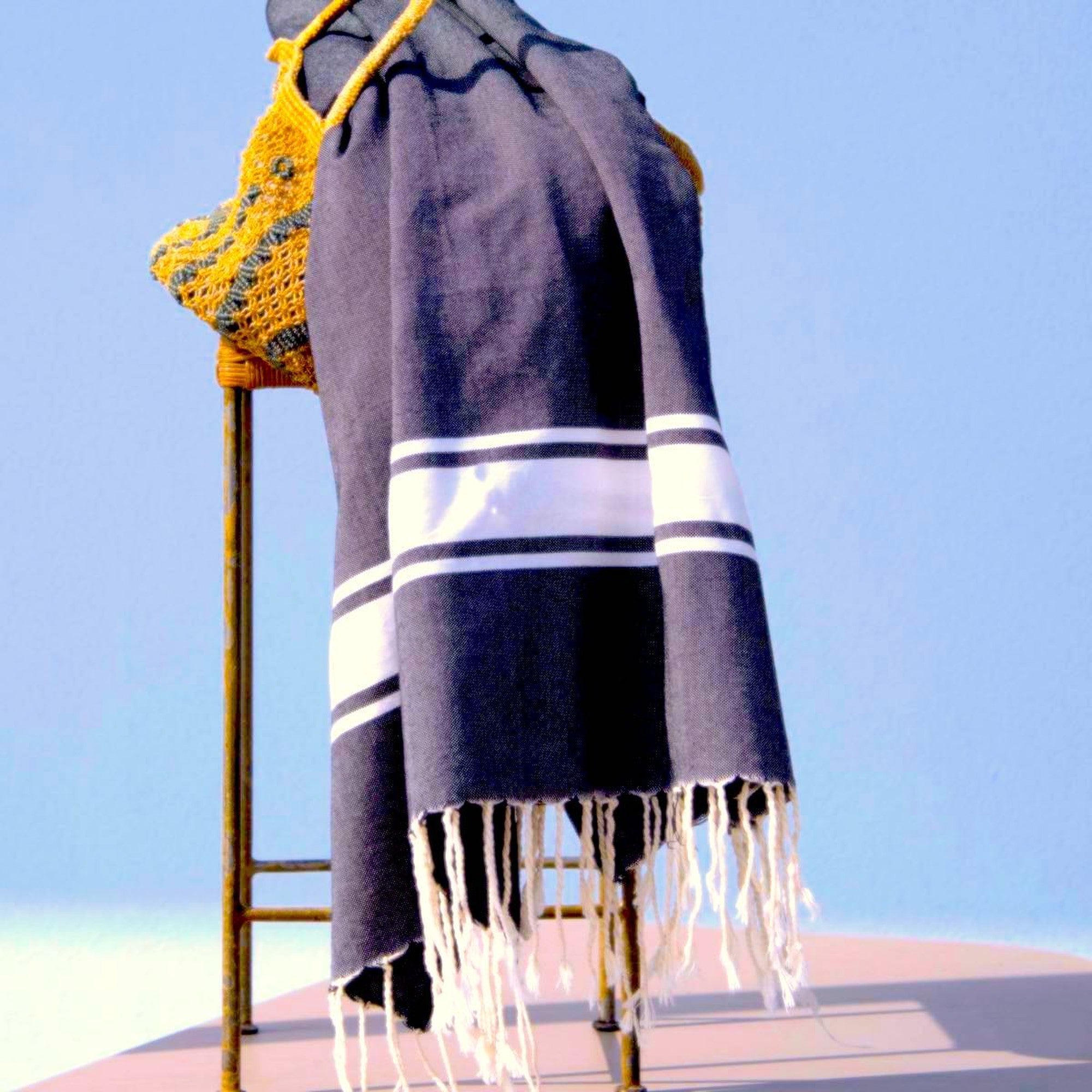 St Tropez - Fouta - Azul Jean