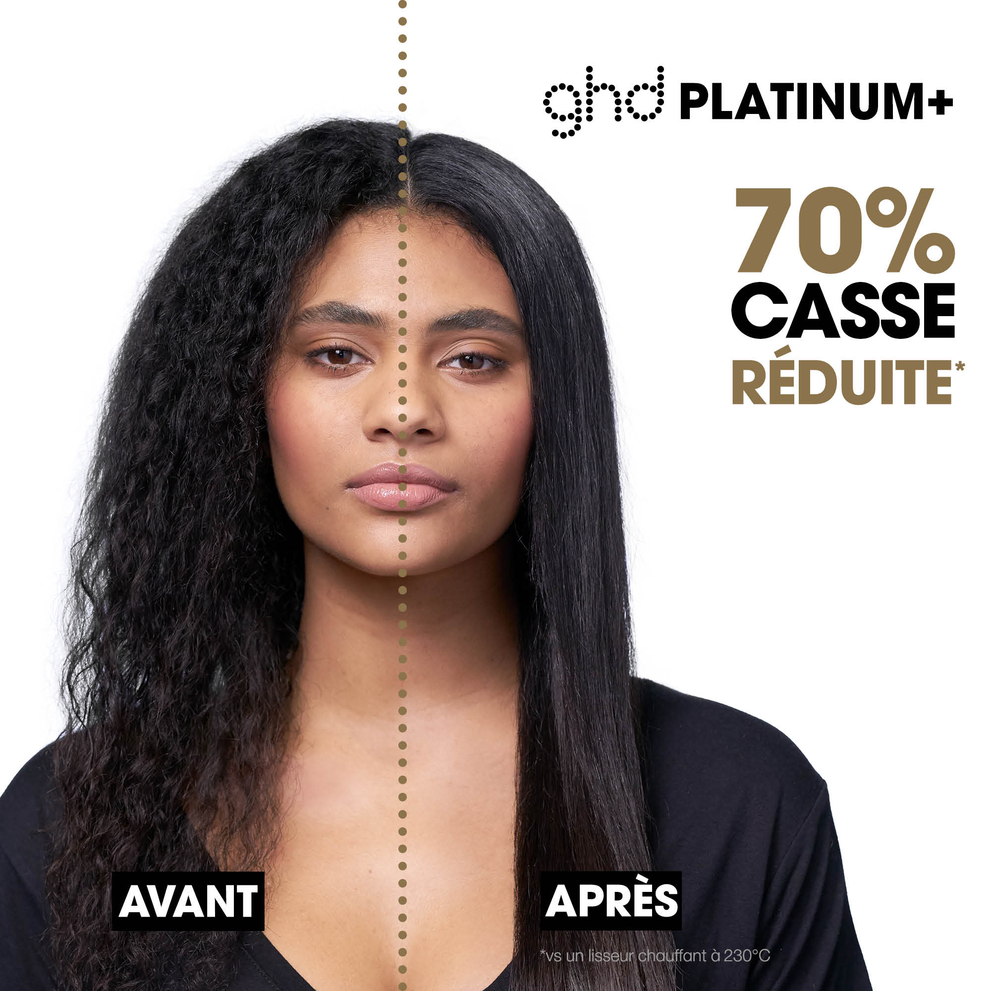 Plancha de pelo Ghd Platinum+ Negra