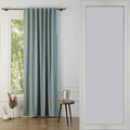 Louis - Tab-Top Curtain - Cotton Canvas - Celadon Green