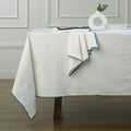 Jules - Nappe - Blanc/Céladon