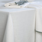 Jules - Nappe - Blanc/Céladon