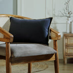 Jules - Housse De Coussin - Toile De Coton - Fusain/Sable