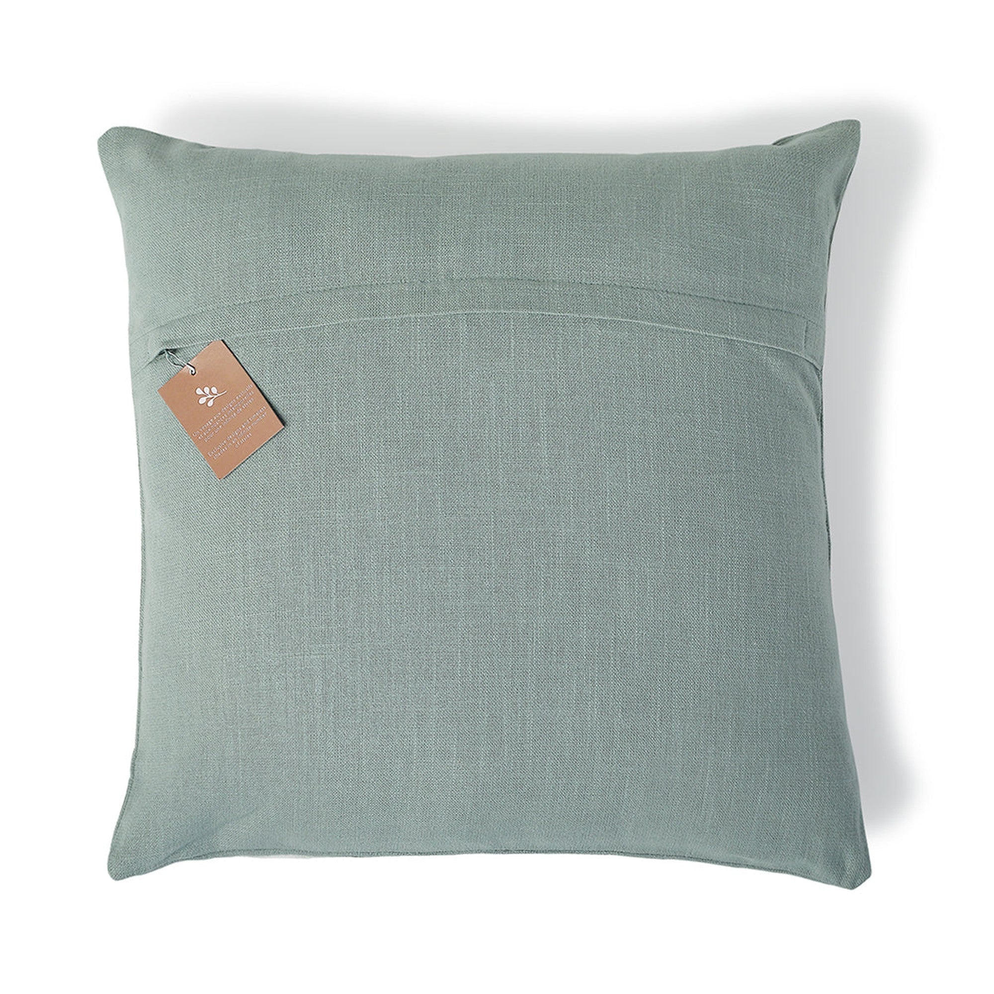 VICTOR funda verde celadón 50x50