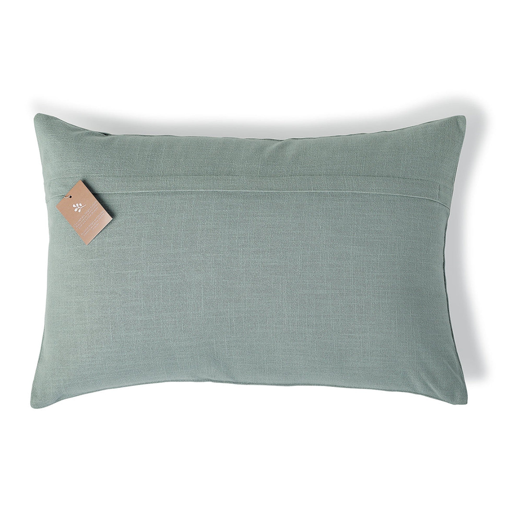 Victor - Cojín - Lona De Algodón - Verde Celadón