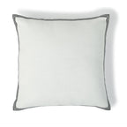 Victor - Coussin - Toile De Coton - Blanc