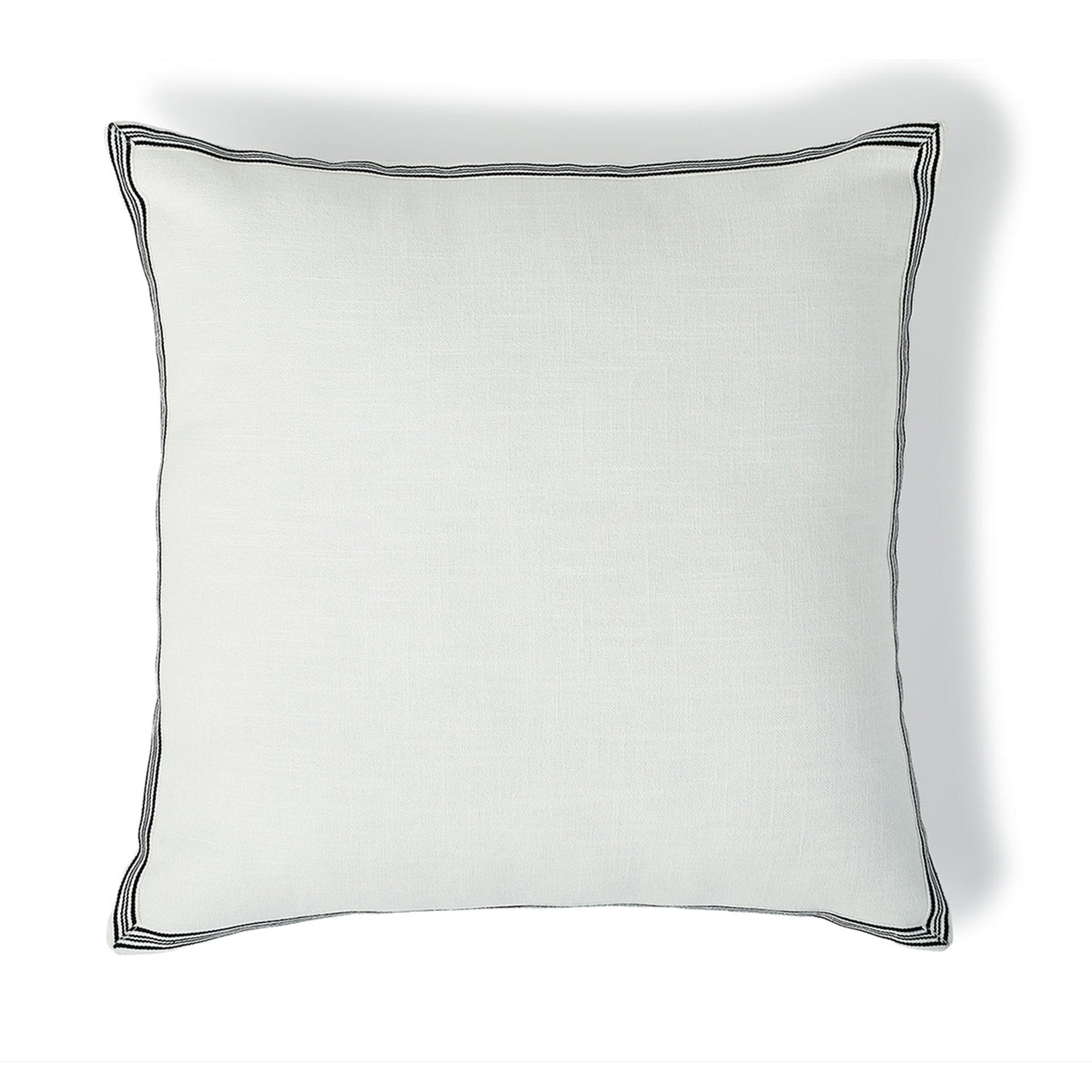 Victor - Coussin - Toile De Coton - Blanc