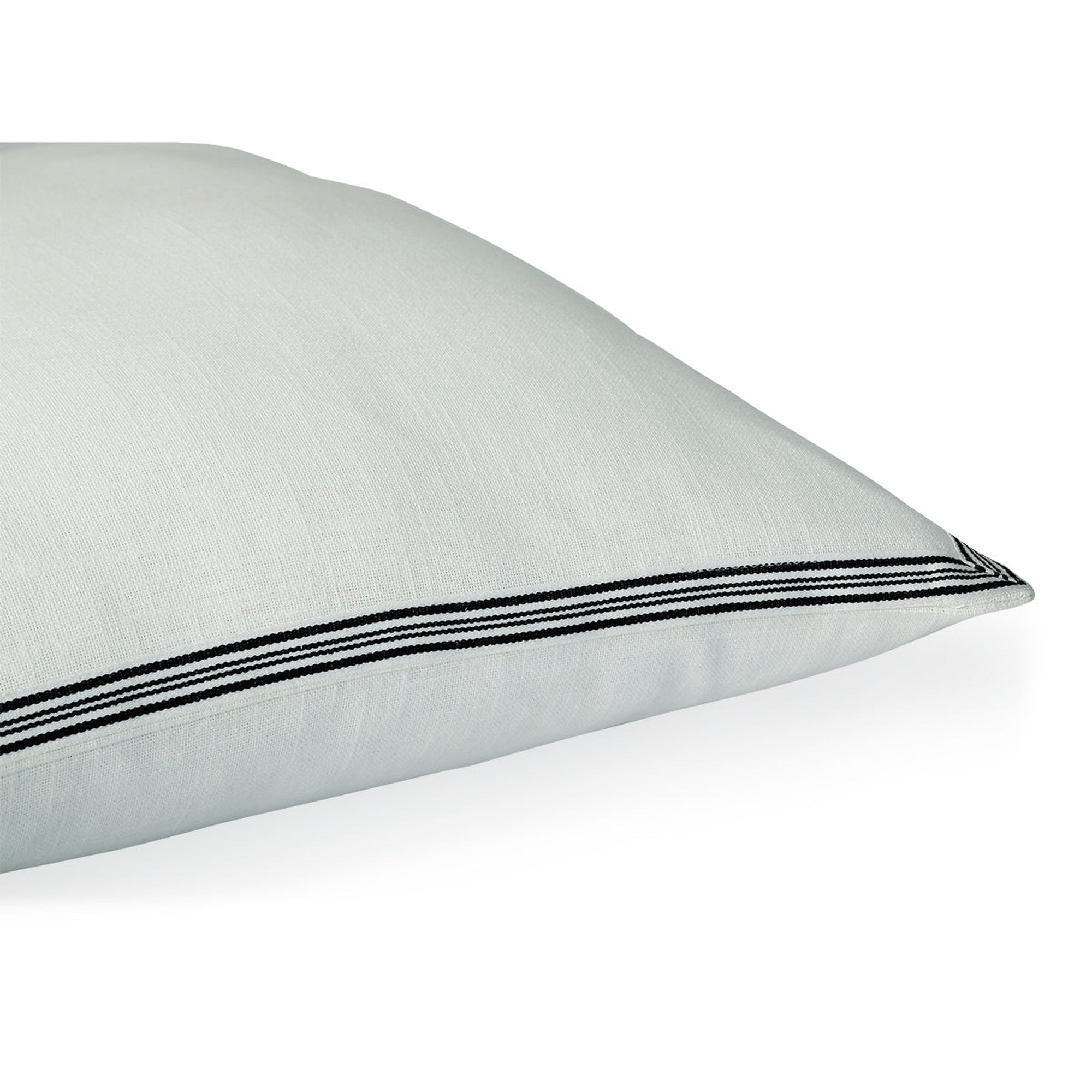 Victor - Coussin - Toile De Coton - Blanc