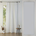 Paul - Cortina Panel - Lino Lavado - Blanco
