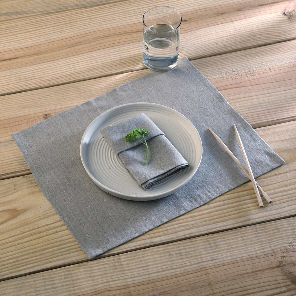 Paul - Lot De 4 Serviettes De Table - Naturel
