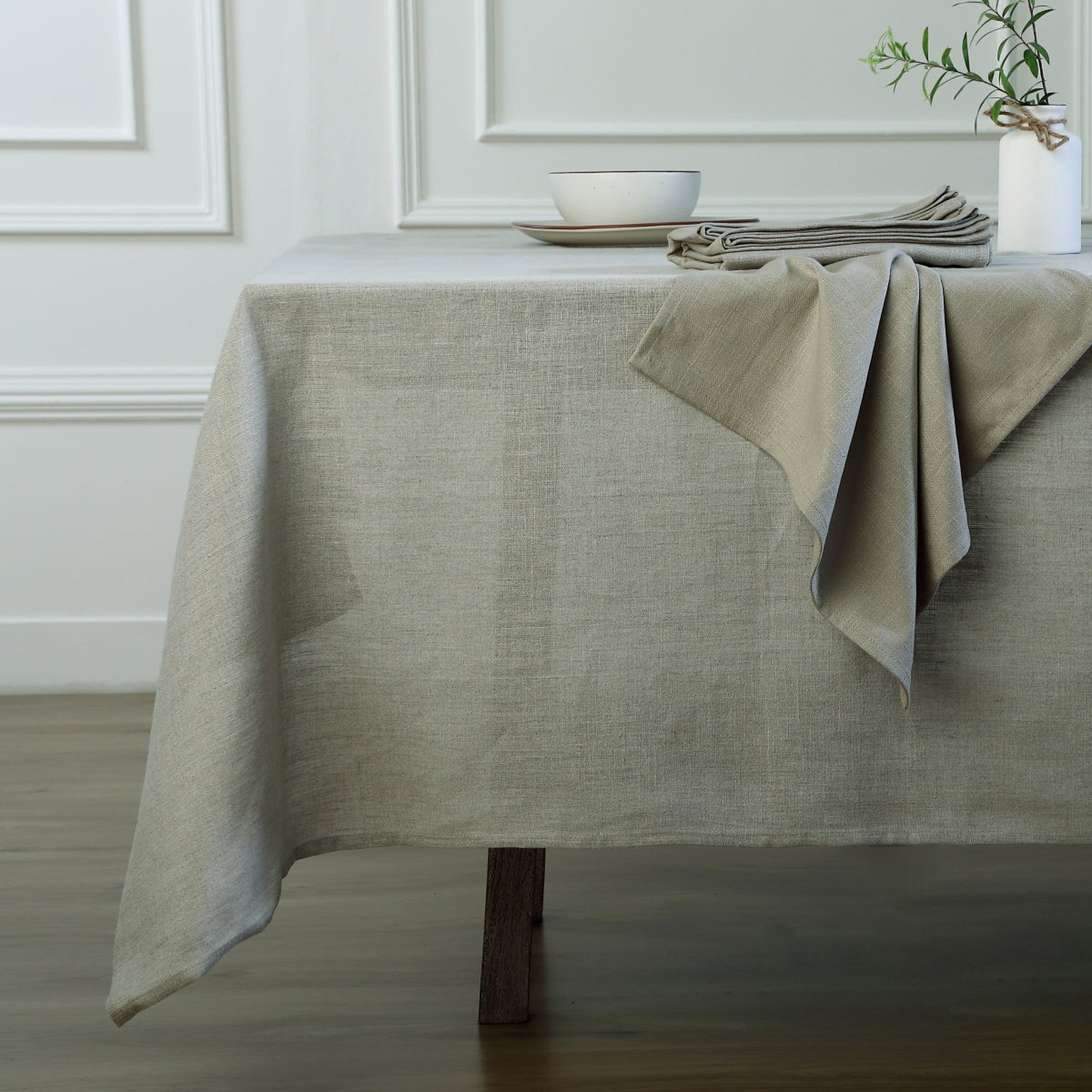 Paul - Lot De 4 Serviettes De Table - Naturel