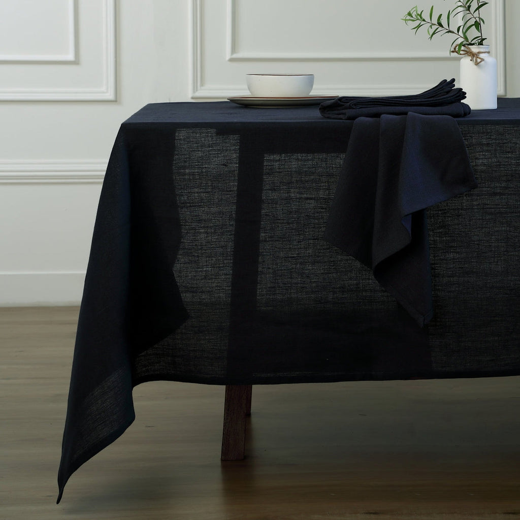 Paul - Lot De 4 Serviettes De Table - Fusain