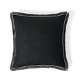 Gabriel - Coussin - Lin Lavé - Fusain/Sable
