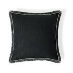 Gabriel - Coussin - Lin Lavé - Fusain/Sable