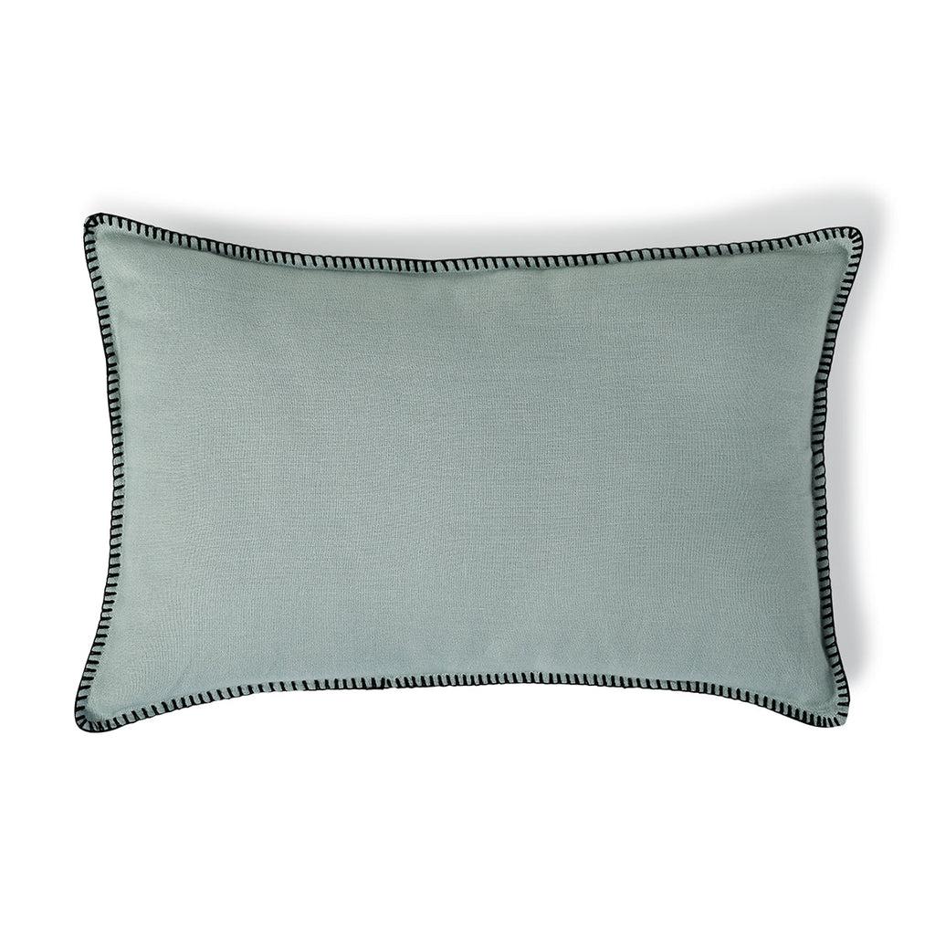 MAMA funda celadón / negro 60x40