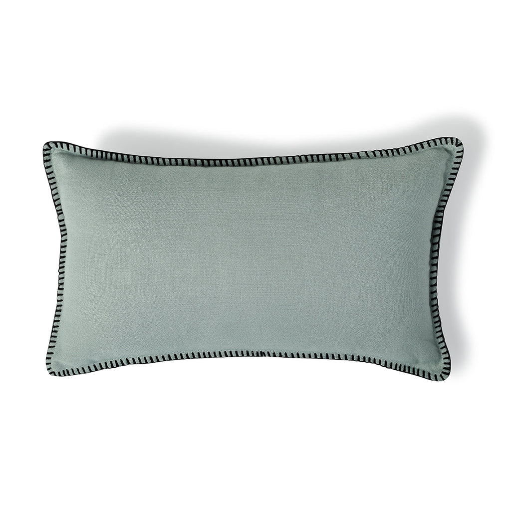 MAMA funda celadón / negro 50x30