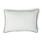 Maxime - Coussin - Lin Lavé - Blanc/Noir