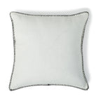 Maxime - Coussin - Lin Lavé - Blanc/Noir